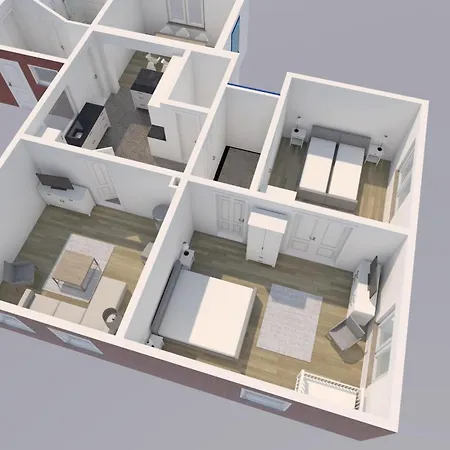 Ferienhaus Innas Hus Boldixumerstr , Wyk *